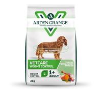 Arden Grange VetCare Weight Control Adult Dry Dog Food - Turkey with Sweet Potato (4 x 2kg)