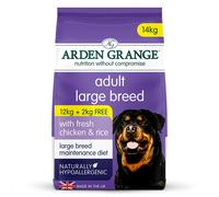 Arden Grange Adult Large Breed Chicken & Rice 14kg extra fill