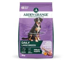 Arden Grange | With fresh chicken & rice | Large Breed Puppy/Junior | 6 kg | Trockenfutter