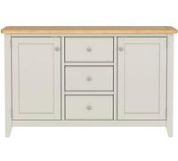 Arden Grey Painted 130cm Medium 2 Door Sideboard