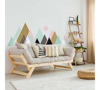 Ardenna Wall Stickers for Living Room Bedroom 95 x 135 cm Giant Scandinavian Mountains