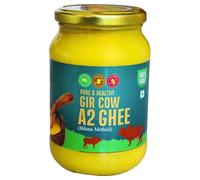 Ardent Source A2 Gir Cow Ghee Organic Bilona Method 100% Pure & Healthy Authentically made by Hand Churning Curd Bilona Method Grassfed (A2 Cow Ghee 1ltr)
