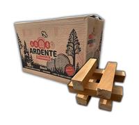 Ardente Beech Pizza Wood Oven Kiln Dried Hardwood Firewood Logs - Handle & Store - Easy to Light - Suitable for Ooni Uuni Nero Dellonda Portable Outdoor Brick Pizza Ovens - 1 x 10kg