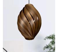 Ardére Pendant lamp rounded Walnut Gofurnit - 4260763610274