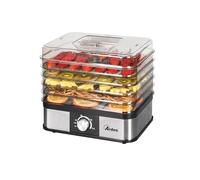ARDES - AR1K15 Food Dehydrator for Fruits, Vegetables, Mushrooms Quick Dehydration - 5 Washable Shelves, Adjustable Temperature, 245 W, Plastic