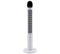 Ardes AR5T1000 ORACLE HRC Tower Fan Height 100 cm with Remote Control and Timer, Touch Controls, 3 Speeds, Automatic Oscillation, White