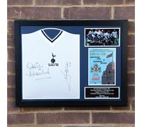 Ardiles and Villa Dual Signed Tottenham Hotspur Shirt - Framed