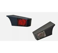 Ardillion 2x Cab Marker Lights E4 Mark Lamps Cabin Compatible with SCANIA 112-113 Red/White 24V R10W