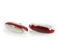 Ardillion 2x LED Side Marker Red and White Position Lights Vertical Fit Truck Lorry Bus Van