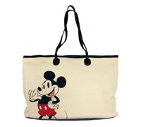ARDITEX Mickey Cotton Canvas Shopping Bag 36x27x16cm, Mickey