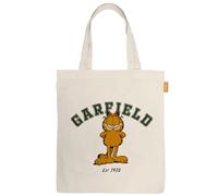 ARDITEX - Cotton Tote Bag 37x41cm - Garfield with "I Am Not Lazy I Am On Energy Saving Mode" - Eco-Friendly and Reusable - Official Garfield License
