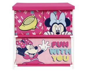 Arditex Disney 3 Drawer Minnie Storage Shelf