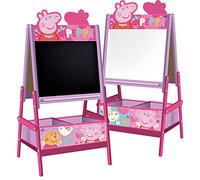 ARDITEX Double Sided Easel, Pink, Wood - Peppa Pig, 3 Years +, MDF Board, 117 cm