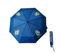 ARDITEX, Folding Umbrella, Real Madrid Children's Umbrella, Gift for Children, Made of Polyester, Foldable and Thematic with Case, Manual Opening D 96 cm, L 22 cm