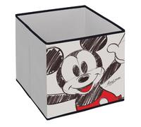 ARDITEX - Official Disney Licensed Mickey Mouse Foldable Organizer Bin - 31x31x31cm - For storing toys, clothes and accessories