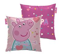 ARDITEX Peppa Pig Square Cushion for Sofa, Bed, Chair, 40 x 40 cm, Pink
