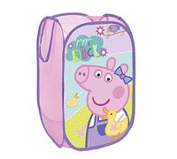 Arditex Peppa-Storage Bin. 36X36X58, Polyester, Pink, Medium