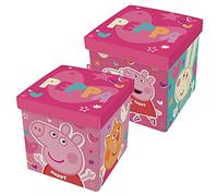 ARDITEX PP14451 EONE-Peppa Pig Textile Folding Seat 30 x 30 x 30 cm