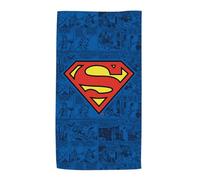 ARDITEX, Superman Beach Towel, Fan Item, Beach Towel Child, Microfibre Towel, Large, 170 x 90 cm, for Pool, Shower, Bathroom, Deck Chair, 240 g/m², 100% Polyester