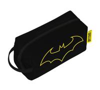 ARDITEX Toiletry Bag for Kids and Men, Batman Bag with Zipper, Waterproof, Ideal for Organizing Your Little Things, 100% Beige