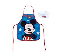 ARDITEX WD13022 Children's Kitchen Set 2pcs (Apron and Chef Hat) Disney-Mickey, Mickey