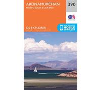 Explorer 390 Ardnamurchan Map With Digital Version - Orange, Orange One Size