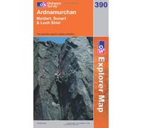 Ardnamurchan, Moidart, Sunart and Loch Shiel: No. 390 (OS Explorer Map)