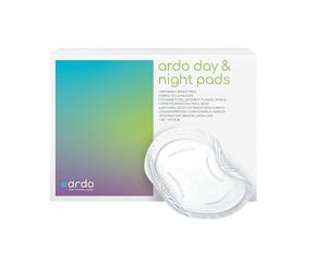 Ardo 60 Pack Disposable Day & Night Breast Pads for Breastfeeding Mums. Individual Hygiene Wrapped Ultra Absorbent Nursing Breast Pads with 360º Barrier Protector to Prevent Breast Milk Leakage