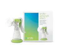 Ardo Amaryll Start Manual Breast Pump. Swiss Design & Portable with Adjustable Suction for Manual Pumping. BPA Free Silicone Breastpump for Gentle Expression of Breast Milk.