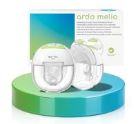 Ardo Melia Wearable Double Breast Pump with 15 Suction Levels & 4 Expression Modes. Award Winning Quiet & Portable Hands Free Breast Pump. USB Rechargeable, Dishwasher Safe & BPA & BPS Free. (Double)
