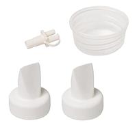 Ardo Single Service Kit - Spare Parts for Ardo Pumpsets. Replacement Lip Valves, Membrane Pot, & Tube Connector. Suitable for Use with Alyssa, Calypso and Carum Electric Breast Pumps.