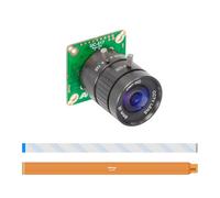 Arducam IMX477 Pi HQ camera for Raspberry Pi 5, Comes with a 1/2.3” 6mm Focal Length CS Lens, Widely Compatible with Raspberry Pi 4B, 3B+, Zero