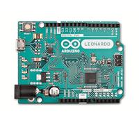 Arduino Leonardo with Headers [A000057] - ATmega32U4 Microcontroller, 16MHz, 20 Digital I/O Pins, 7 PWM, USB HID Support, Built-in USB Communication, Compatible with Arduino IDE for Custom Projects
