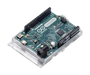 Arduino Leonardo with Headers [A000057] - ATmega32U4 Microcontroller, 16MHz, 20 Digital I/O Pins, 7 PWM, USB HID Support, Built-in USB Communication, Compatible with Arduino IDE for Custom Projects