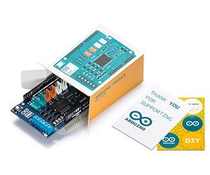 Arduino Motor Shield REV3 [A000079] - Motor Control, 4 DC Motors, 2 Steppers, 1.2A/Motor, Power Supply, Arduino IDE Compatible for Robotics & Automation