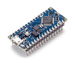 Arduino Nano Every with headers [ABX00033] - Compact ATmega4809 Microcontroller with Micro USB, 20 Digital I/O, 6 Analog Inputs, and Easy Prototyping for DIY Projects