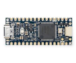Arduino Nano R4 [ABX00142] - Headers Not Mounted (Loose Pins Included), Compact Renesas RA4M1 Microcontroller Board, Qwiic Connector, Programmable RGB LED, Compatible with Arduino IDE