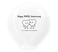 Ardusnpe 40th Anniversary Gift 40th Wedding Anniversary Gifts I Love You Romantic Useful Meaningful Gifts Idea Love Spoon Rest Presents for Wife Husband Girlfriend Boyfriend Couple