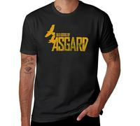 ARDYX Alan Wake Inspired Old Gods of Asgard Band T-Shirt T-Shirt t Shirt Man T-Shirt Short Plain t Shirts Men Black