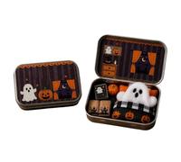 Are The Loose! This Adorable Halloween Themed Gift Box Is The Perfect Choice For A Gift That Combines Festive Surprises And Fun. Christmas Crystal Decorations (B, One Size)