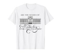 are THE Shades of PEMBERLEY to BE Thus POLLUTED? Austen Meme Value Graphic T-Shirt, Men, White, M