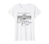 are THE Shades of PEMBERLEY to BE Thus POLLUTED? Austen Meme Value Graphic T-Shirt, Women, White, M