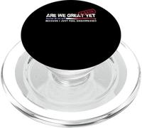 Are We Great Again Yet Political Satire Patriotic USA Design PopSockets PopGrip for MagSafe