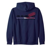 Are We Great Again Yet Political Satire Patriotic USA Design Zip Hoodie