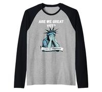 are We Great Yet Cause I Just Feel Embarrassed Men & Women Raglan Baseball Tee