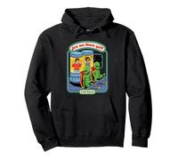Are We There Yet Alien UFO Retro Vintage Funny Adult Humor Pullover Hoodie