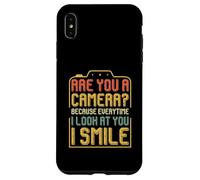 Are You A Camera? Every Time I Look At You I Smile Case for iPhone XS Max