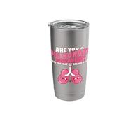 are You A Pulmonary Embolism Warrior PE Awareness Support Stainless Steel Insulated Tumbler
