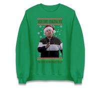 Are You Asking Me To Step Into Christmas Jumper, Xmas Festive Sweatshirt, Xmas Gift Top Kelly Green