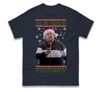 are You Asking Me to Step Into Christmas T Shirt, Xmas Festive Gift Tee Top, Xmas Gift Top Navy
